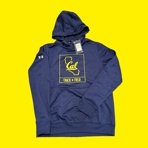 Under Armour California Golden Bears "Track & Field" Storm Hoodie Women Small